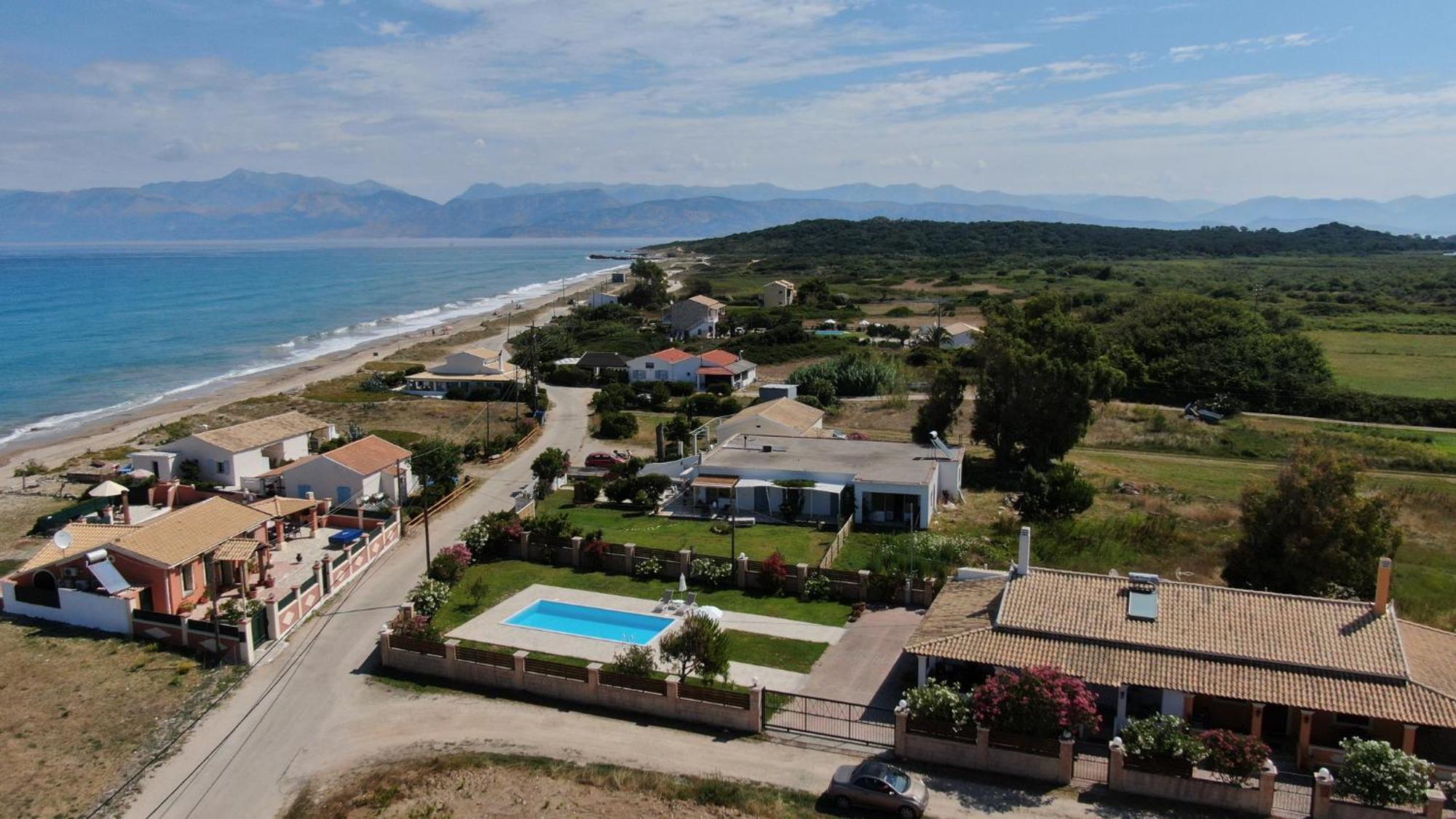 Almyra Beach House Corfu Almiros Beach Exterior photo